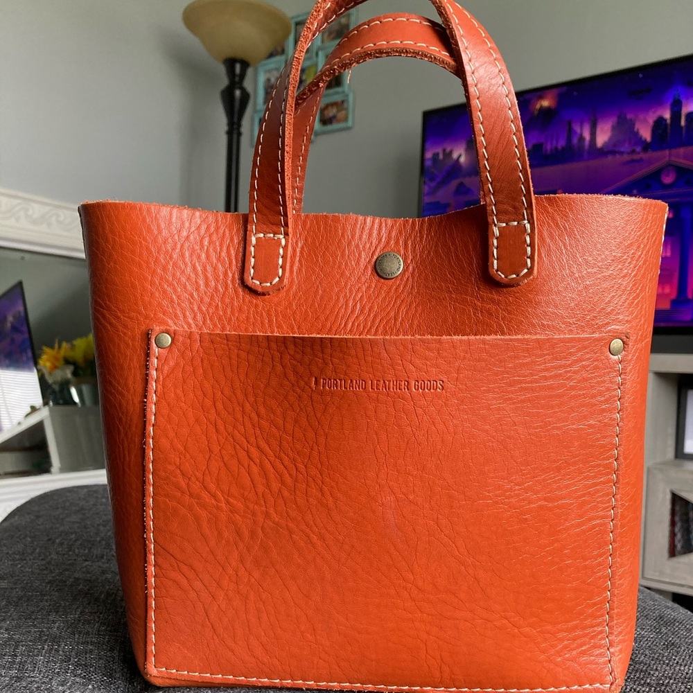 Portaland leather mini satchel / crossbody